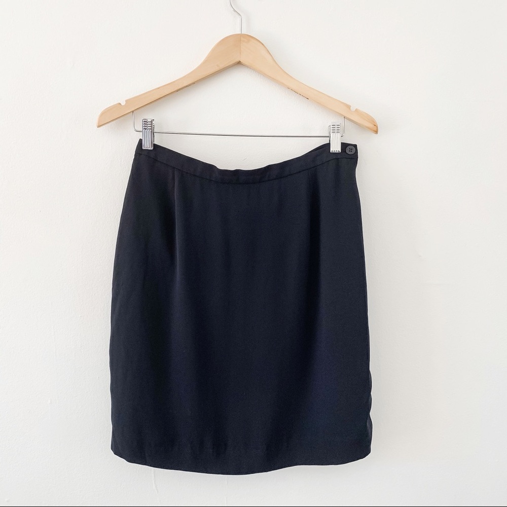 Vintage Silk Giorgio Armani pencil skirt